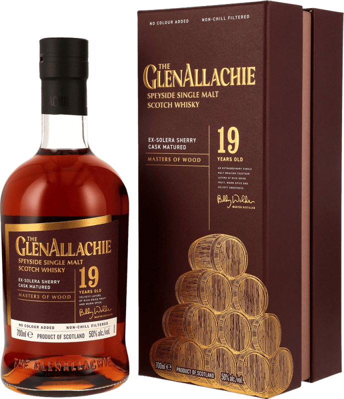 19 YO Sherry Cask Single Malt Scotch in GP - GlenAllachie