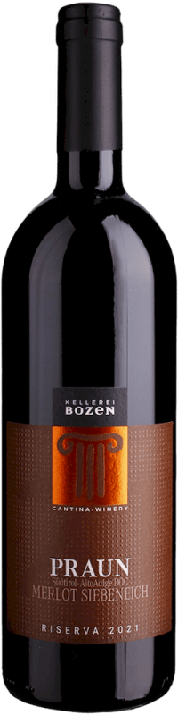 Siebeneich Praun Merlot Riserva DOC - Kellerei Bozen