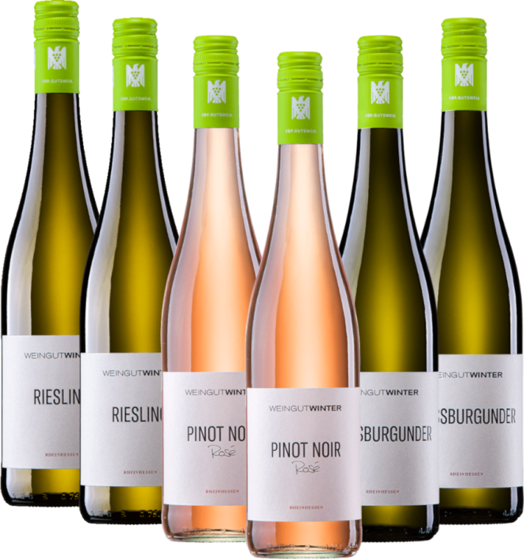 Jarné trio z vinárstva Winter – 6× zoznamovací balíček