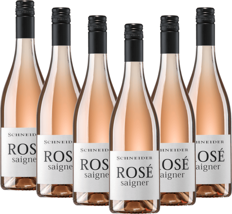 6er Vorteils-Weinpaket - Saigner Rosé trocken - Markus Schneider