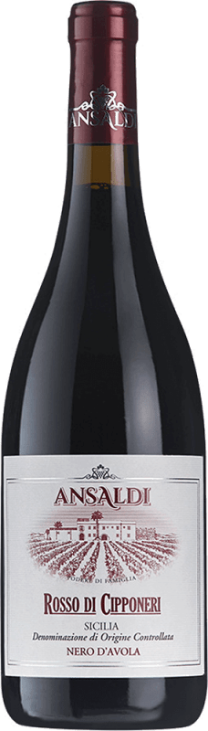 Nero d'Avola Rosso di Cipponeri bio DOC - Ansaldi