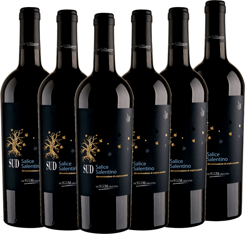 6x Vorteils-Weinpaket SUD Salice Salentino DOC - Cantine San Marzano
