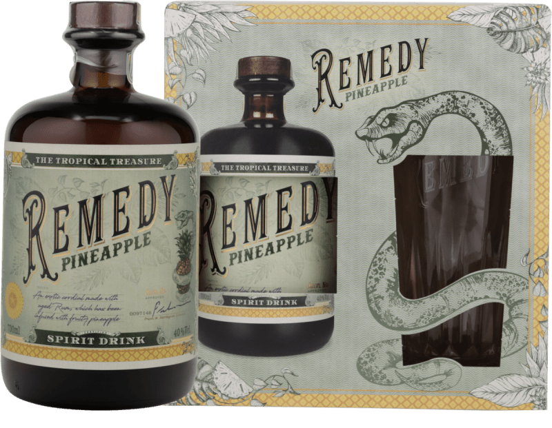 Pineapple in GP inkl. Highballglas - Remedy