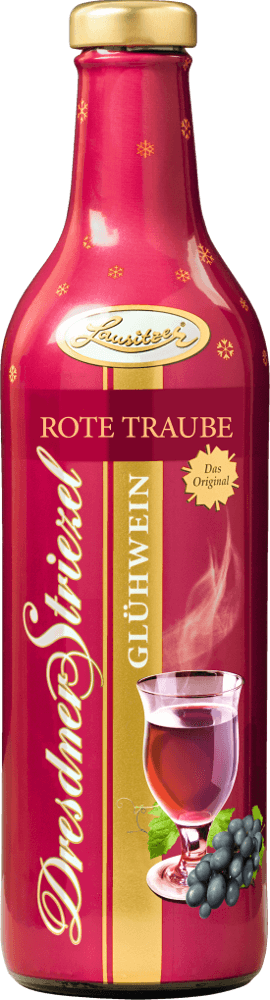 Vorschau: 6x Vorteils-Weinpaket Dresdner Striezel Glühwein rote Traube - Lausitzer