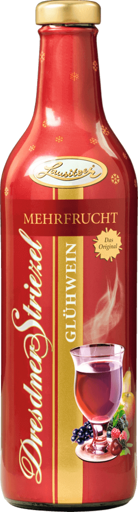 Vorschau: 6x Vorteils-Weinpaket Dresdner Striezel Glühwein Mehrfrucht - Lausitzer