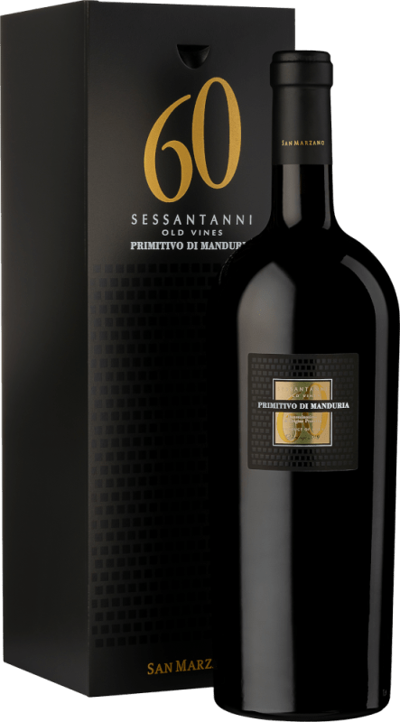 Sessantanni Primitivo di Manduria DOP 1,5l Magnum in HK - Cantine San Marzano