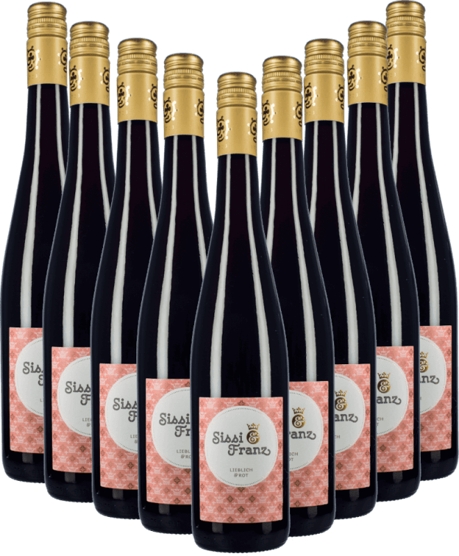 9x Vorteils-Weinpaket Sissi & Franz liebliches Rot - Weingut Hammel