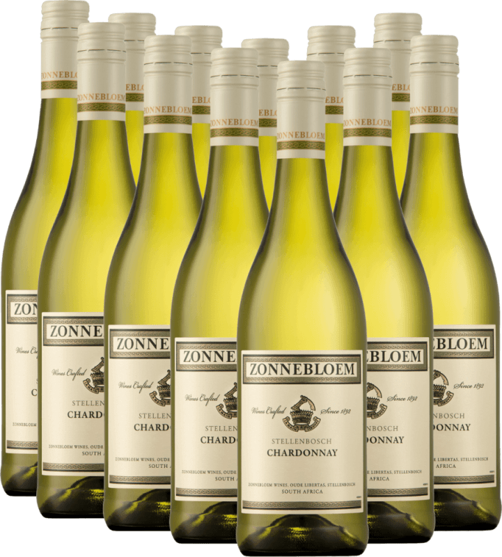 12er Vorteils-Weinpaket - Chardonnay - Zonnebloem