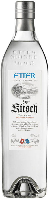 Etter Zuger Kirsch . Etter Söhne A.G. - Miniatur 2 cl