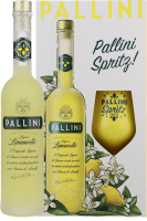 Limoncello in GP inkl. 1x gelbes Glas 0,5 l - Pallini