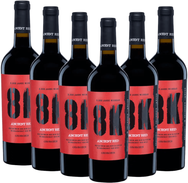 8K Ancient red - Vinárstvo Teliani Valley - zvýhodnený balík 6×