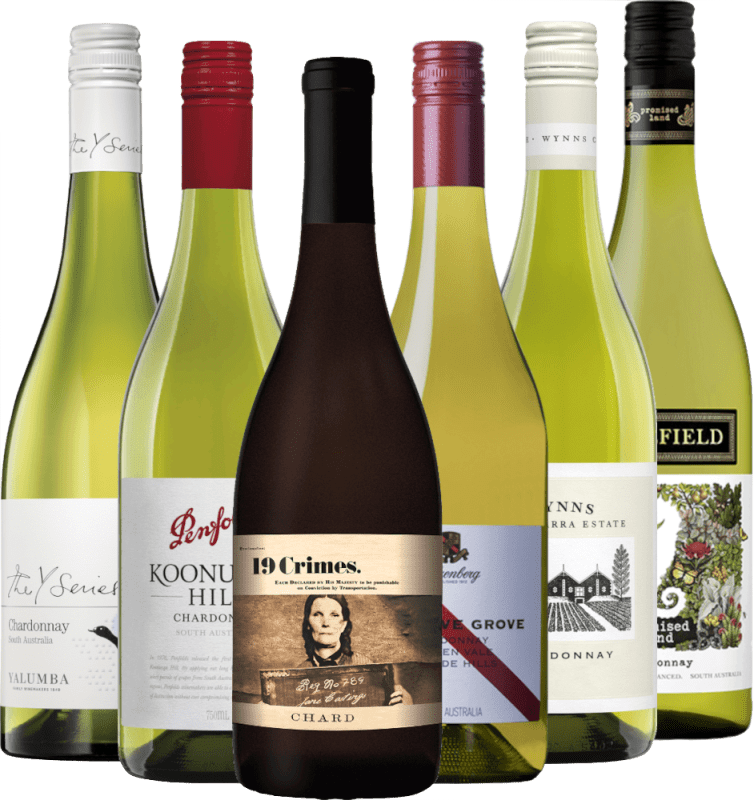 6x objaviteľský balíček - Chardonnay z dolnej časti sveta