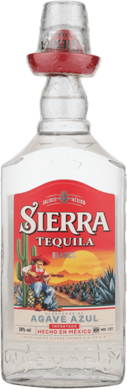 Blanco mit on Pack 2cl Shotglas - Sierra