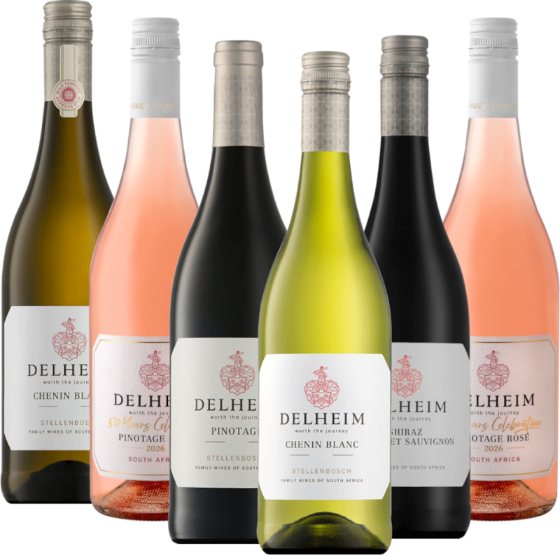 Špeciálne vínne chvíle s Delheim – degustačný balíček 6x