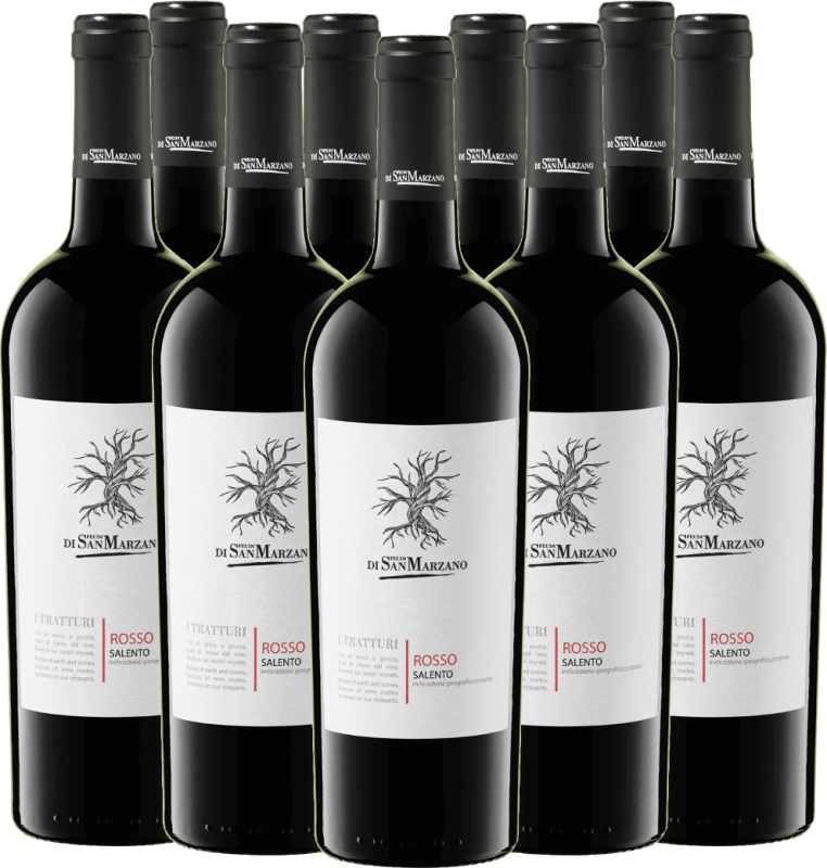 9x Vorteils-Weinpaket I Tratturi Rosso - Cantine San Marzano