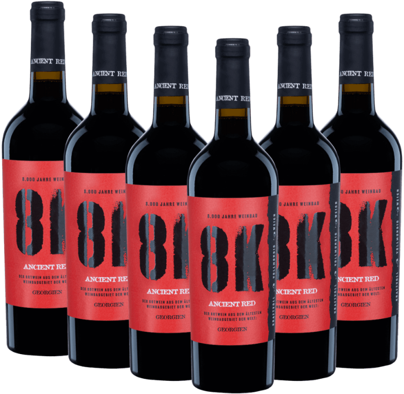 8K Ancient red - Vinárstvo Teliani Valley - zvýhodnený balík 6×