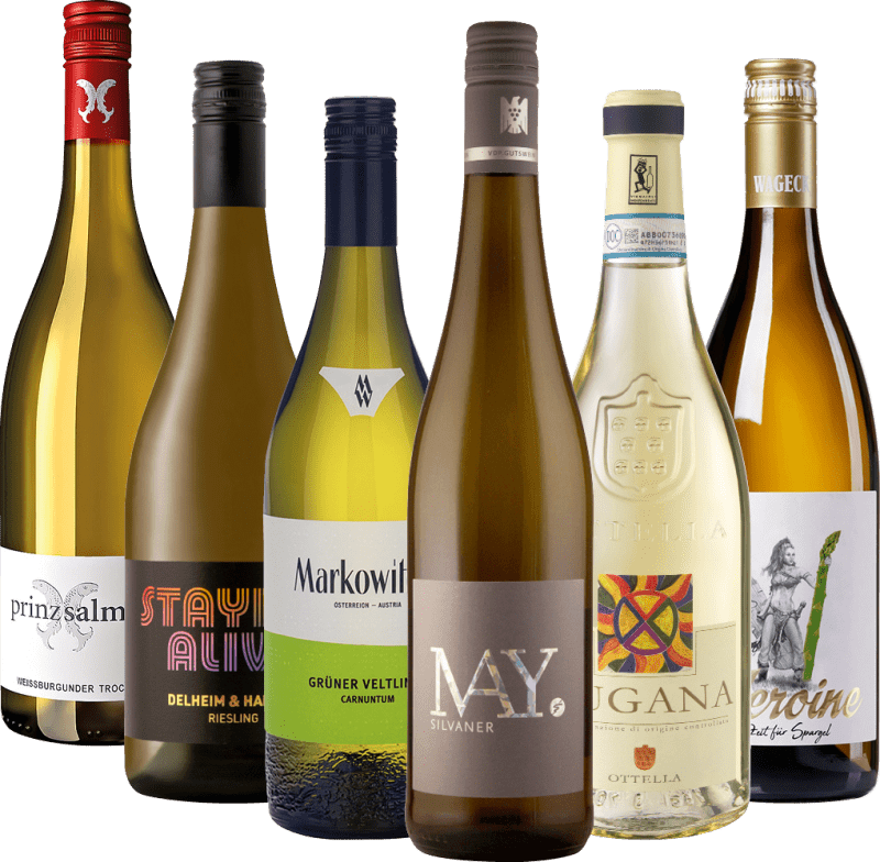 Čas špargle je čas bieleho vína – degustačný balíček 6x