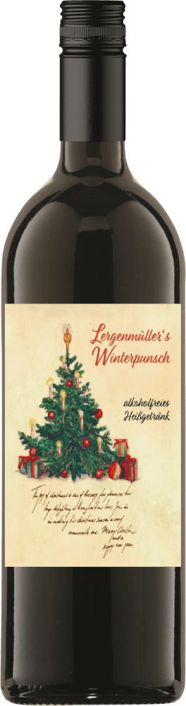 Vorschau: Lergenmüller's Winterpunsch alkoholfrei 1,0l - Lergenmüller - 6x Vorteilspaket