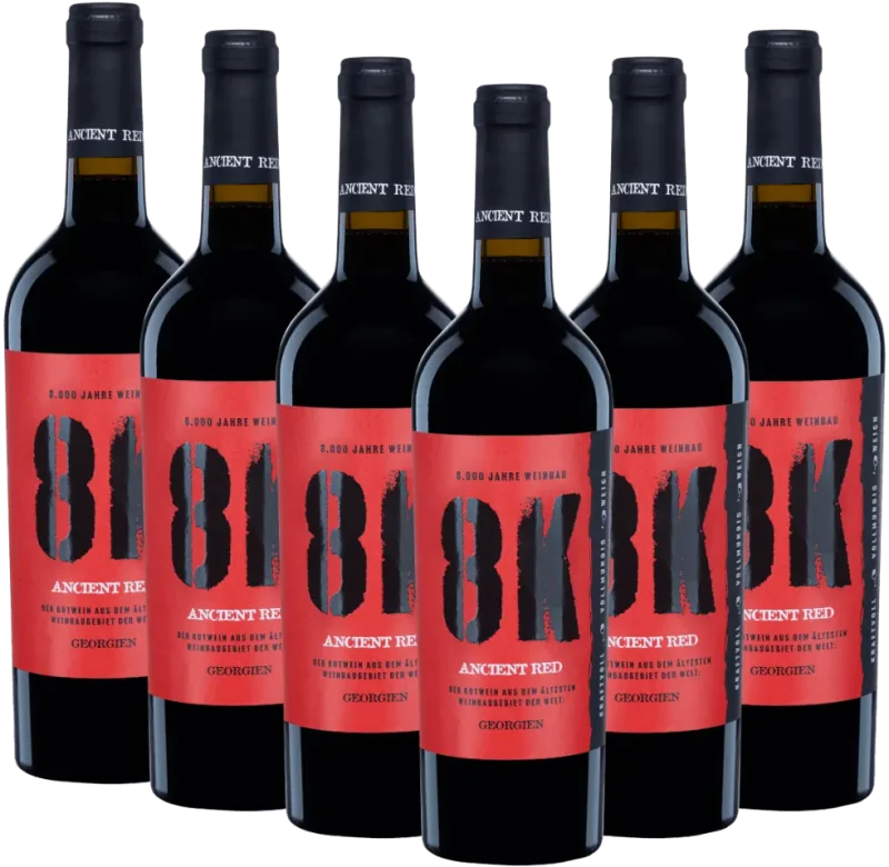 8K Ancient red - Vinárstvo Teliani Valley - zvýhodnený balík 6×