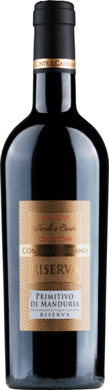 Primitivo di Manduria Riserva DOC - Conte di Campiano