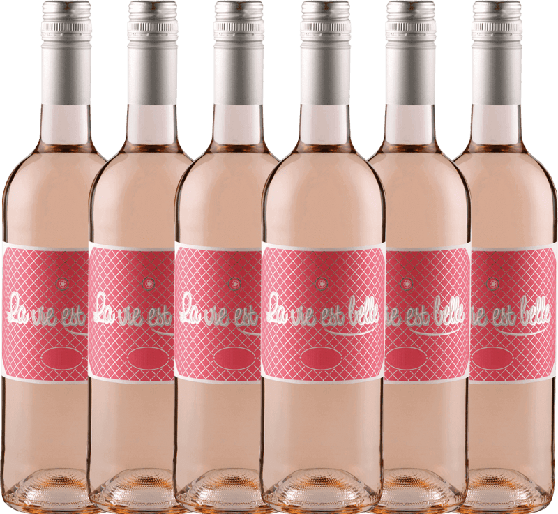 6er Vorteils-Weinpaket La vie est belle Rosé - La vie est belle
