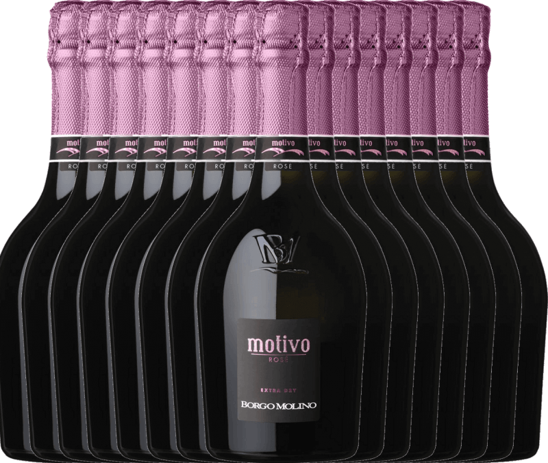 15er Vorteils-Weinpaket - Motivo Rosé extra dry - Borgo Molino